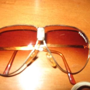 Vintage Ferarri folding aviator sunglasses